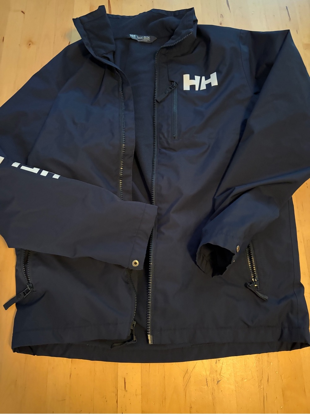 Helly Hansen Men's Navy Blue Waterproof Rain Jacket